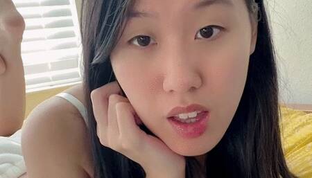 Soapy Asian Girl With Bush