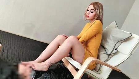 Barbie - FootsmellTorment - Side view