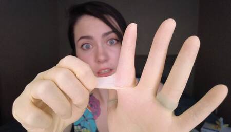 My latex gloves collection