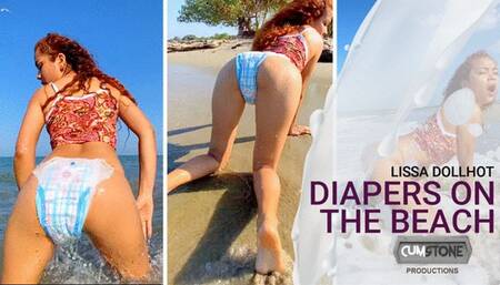 DIAPERS ON THE BEACH