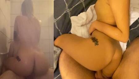 Selam verdim sakso çektirdim duşta seks başka! konuşmalı