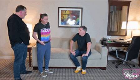 Shoplifter spanked and strapped (MP4 Format)