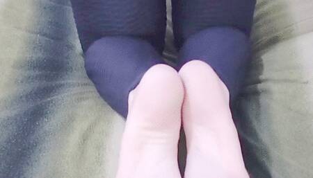 He tickles my feet nonstop1