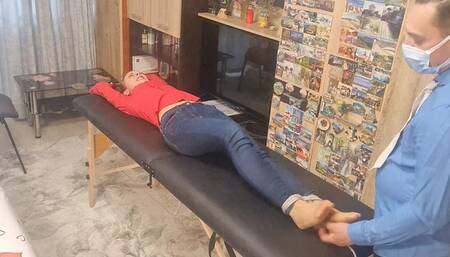 4k doctor roleplay, bondage ,tickling