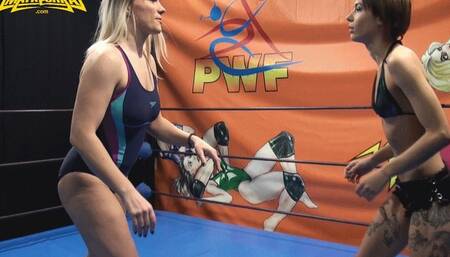 Valkyr vs Vallia - Female Domination Wrestling Fight - RM214 - FullHD
