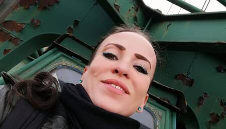 The old miner crane Urbex fetish