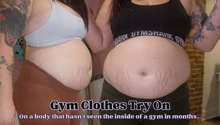 Fatty Tries On Old Gym Clothes