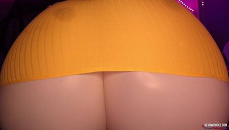 Huge Z Cup Rapid Inflation With Hose In Mouth