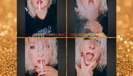 Cheeky Dunhill Black 100s Morningsmoke