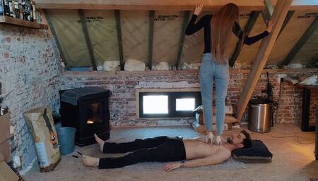 Harsh stiletto trample -Lena-