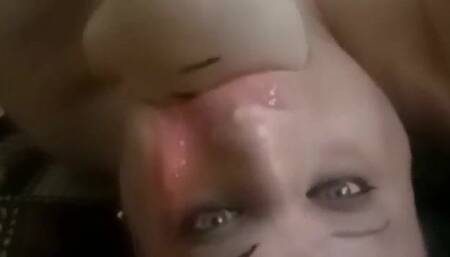 Deep throat sloppy seconds Russian katya