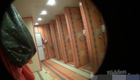 Foreign public bath photographed all kinds of beautiful