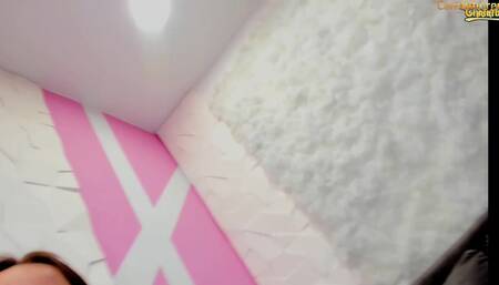 Mayflower showing her big tits lV