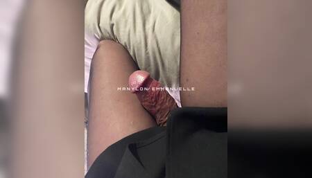 Cumshot on My Pantyhose (3)