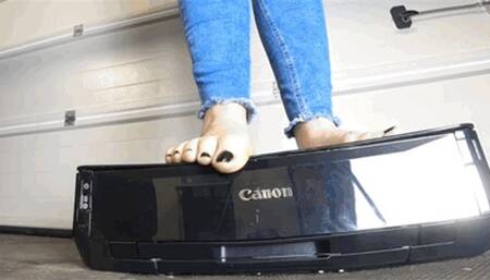 CC - Fucking printer & cowgirl boots