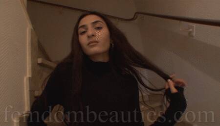 PRINCESS KATHARINA - STRICT RUSSIAN GODDESS IN FISHNET STOCKINGS