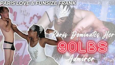 Paris Dominates Her 90lbs Admirer (HD MP4)