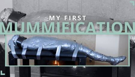 My First Mummification: INTENSE DUCT TAPE IMMOBILIZATION IN 4K