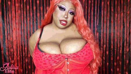 Ruby Red Kisses From Plump Lip Vixen Jessica Rabbit