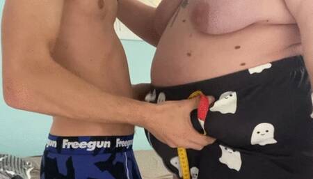 Bbw VD Skinny boyfriend body tour