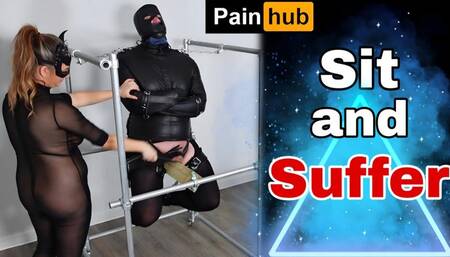 Wooden Bondage Flogging Ballbusting Femdom Slave Discipline