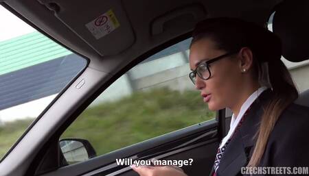 Czech Streets 106 Stewardess Andrea