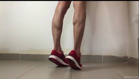 Strong Legs And Calves Flexing Preview