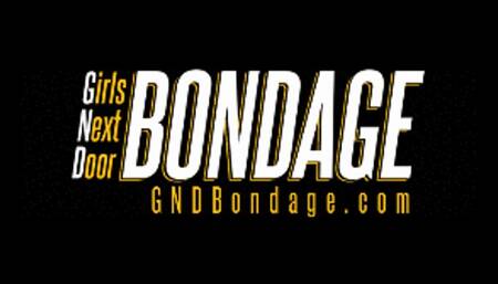 2402ASHLANE-Dressed like a slut & tied up! Wouldn't you rather play with my pussy!