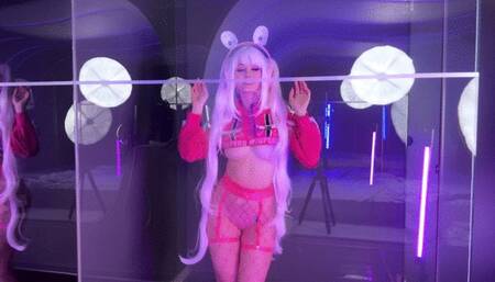 Alice - Goddess of Victory: Nikke cosplay - Shower Dildo