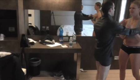 ALPHA MALE VS ALPHA FEMALE VOL 5 , LAST CHANCE FOR HIM , PART 2 ANDY IN STRIPPING WRESTLING