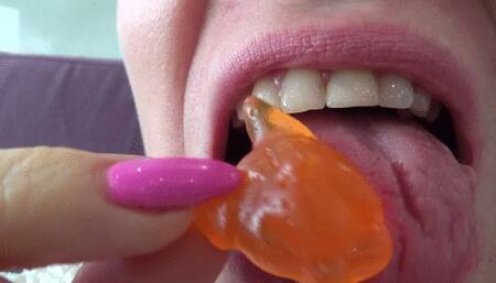 Sticky faces on my teeth 1