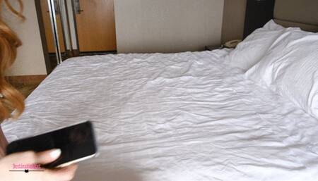 Unaware Stripping To Nude