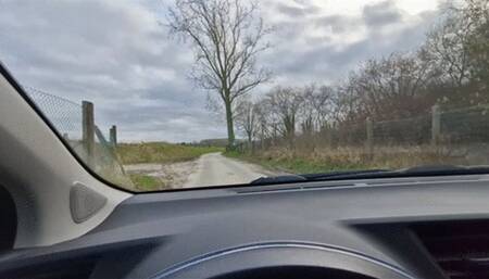 Another orgasm in my car