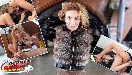 GERMAN SCOUT - Mature Ukrainian Julia picked up in Berlin and fucked dirty during the casting