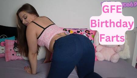 GFE Farting Birthday Surprise