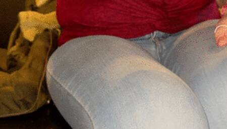 Scarlet has an Unplanned Public Wetting Accident!