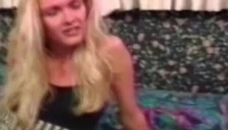 Marvelous bunny at jerking action