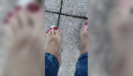 Close-up Heels Outdoor