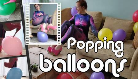 Popping Balloons