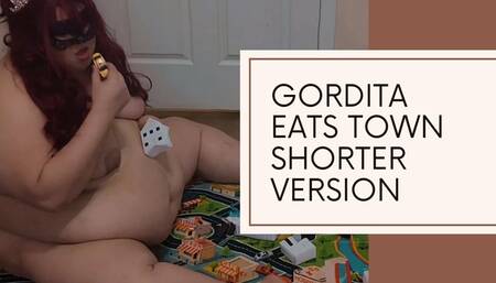 BBW Giantess eats town short version