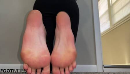 Sexy Foot Workout POV Ivys Feet Fetish
