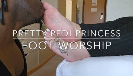 Pretty Pedi Princess Foot Worship