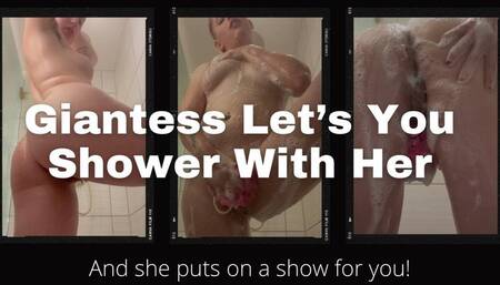 Giantess Phoenix Lets You Watch Her Shower- 1080p