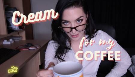 Office Domination JOI: Cream For My Coffee