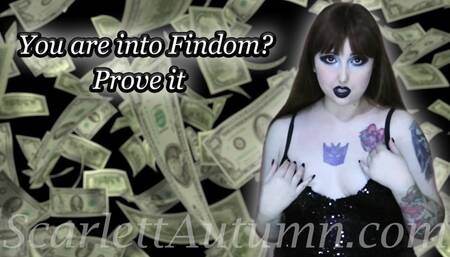 If you really are into Findom prove it - WMV HD 1080p