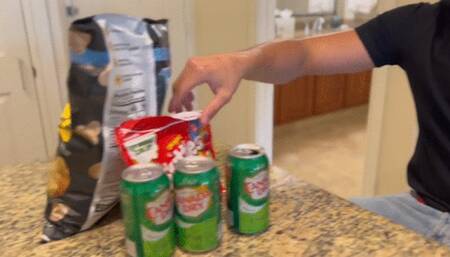 Rico Eats Popcorn & BURPS- MKV