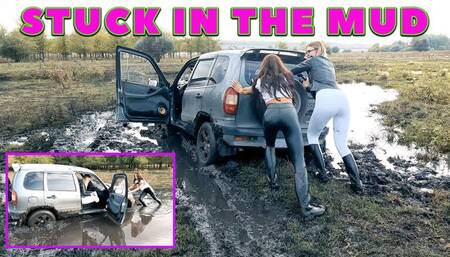 VIKA KRISTINA STUCK THE MUD LESSON 4K (real video) FULL VIDEO 45 MIN