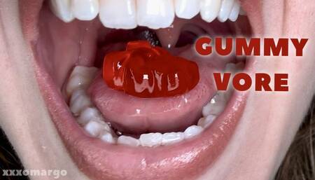 Vore Gummy Bears POV Mouth and Uvula Close Up