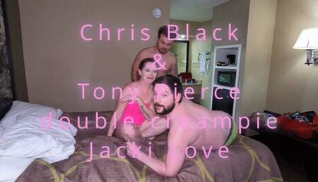 Chris Black and Tony Pierce DVP and Double Creampie Jacki Love