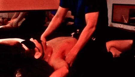 College Bro Tanner Gets Intense Tickle Milking Spread-Eagle On The Bed (Part 3)